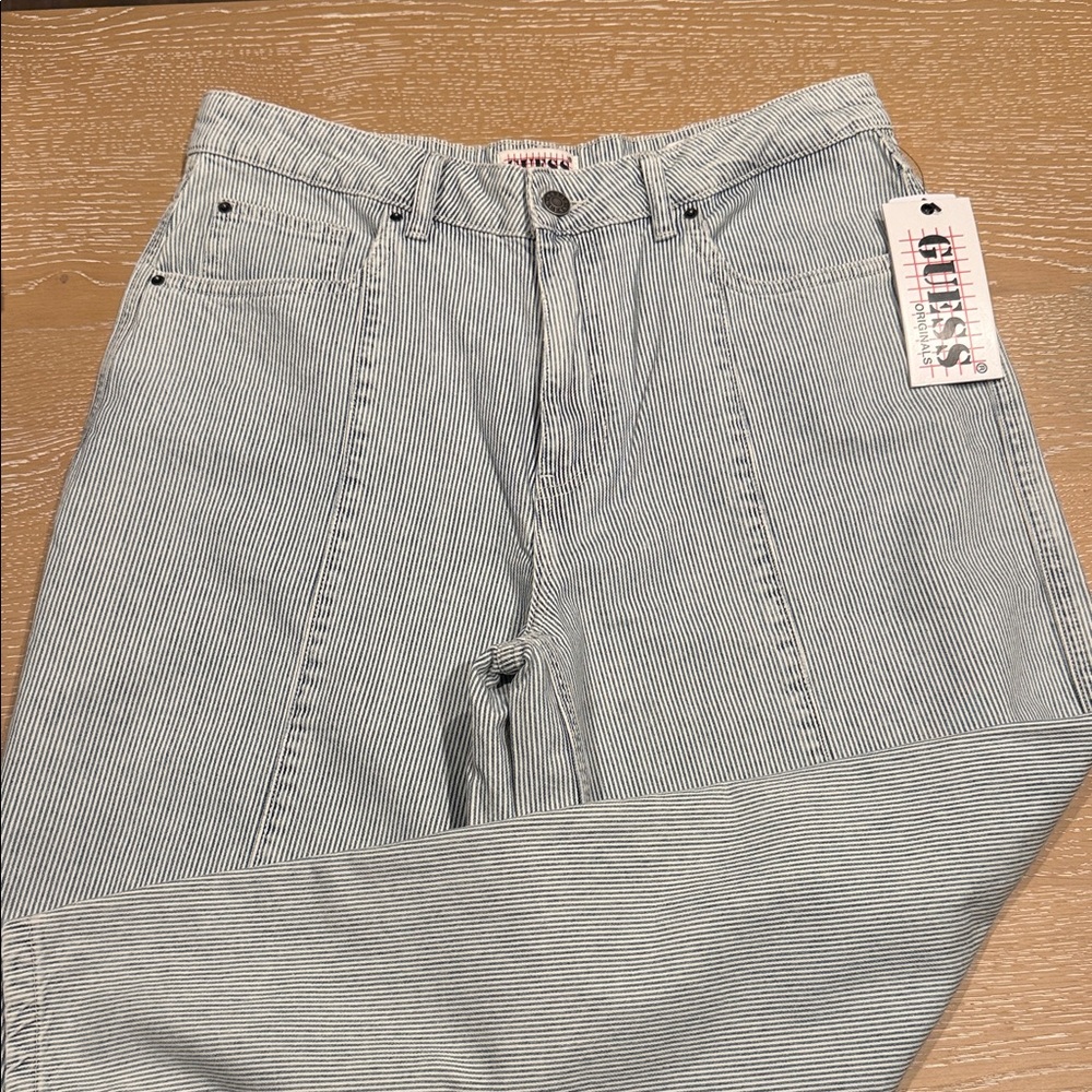 Guess Pinstriped Jeans